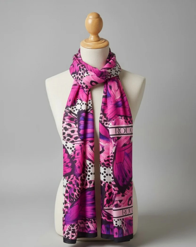 FLUTTERBY MAZE SCARF