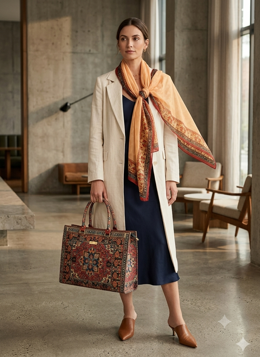 MOROCCAN MOSAIC TOTE