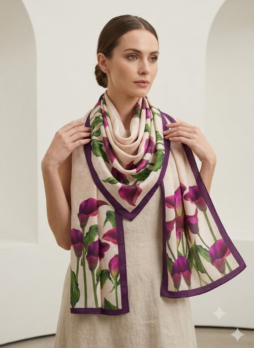 CALLA BLOOM SCARF