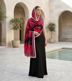 FUSCHIA BLOOM SCARF
