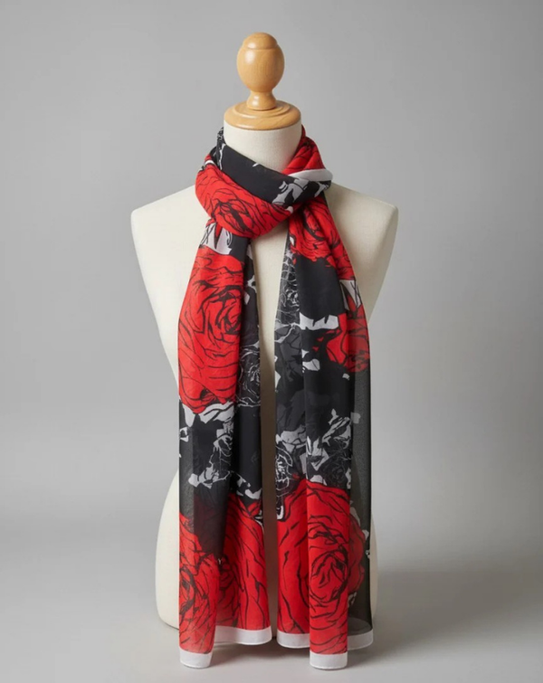 PASSION FLOWER SCARF
