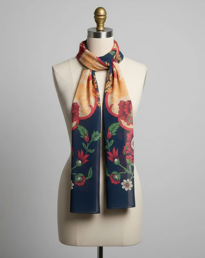 ROSE GARDEN SCARF
