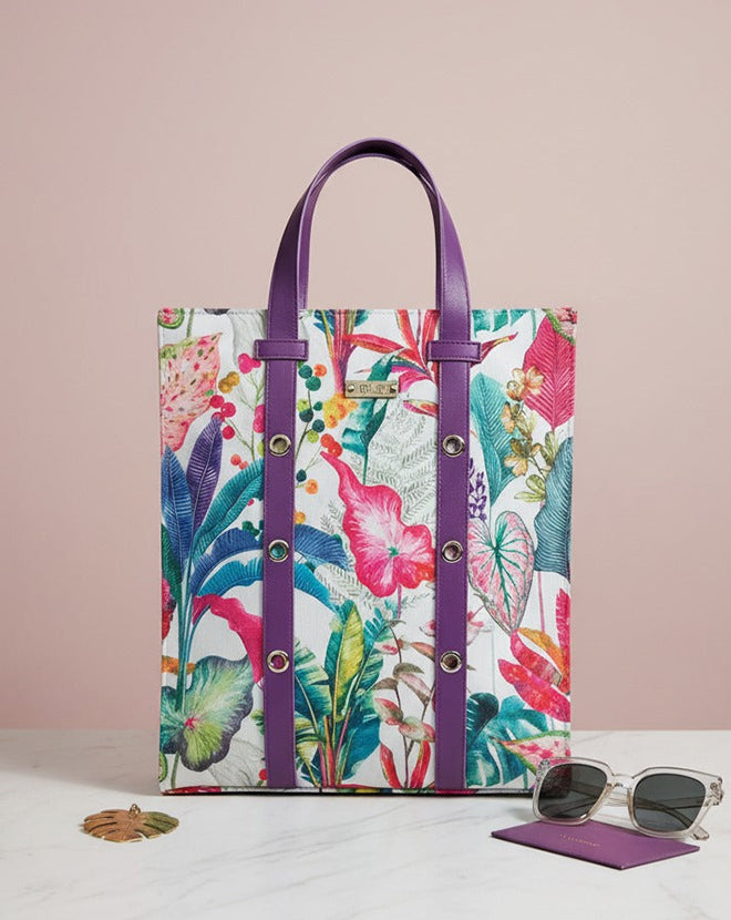 TROPICAL FLORA TOTE