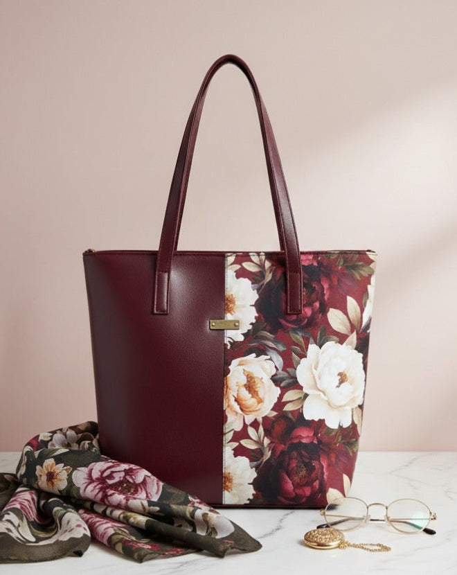 VELVET BLOOM TOTE