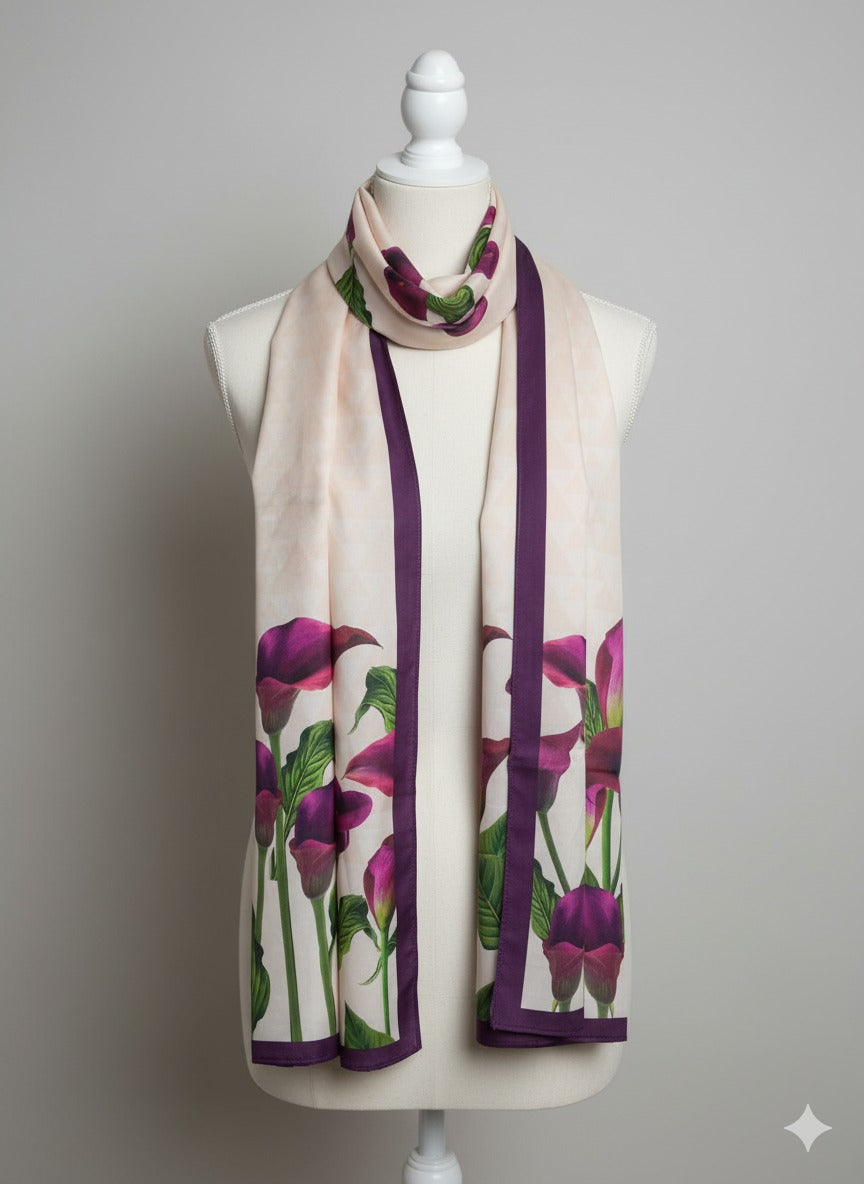 The Calla Bloom Scarve