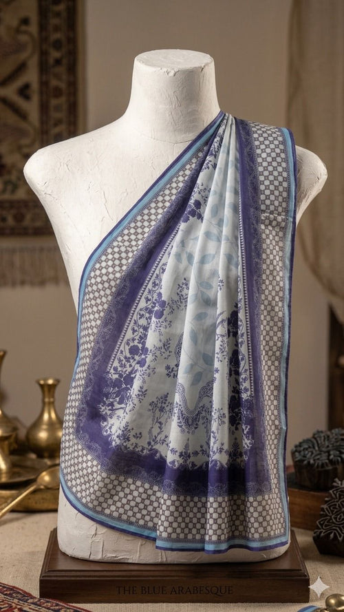 Blue Arabesque