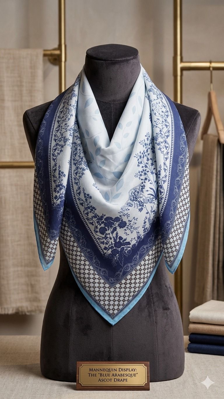 Blue Arabesque